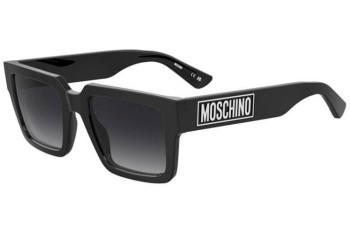 Ochelari de soare Moschino MOS175/S 807/9O Dreptunghiulari Negri