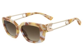 Ochelari de soare Moschino MOS168/S C9K/HA Dreptunghiulari Havana