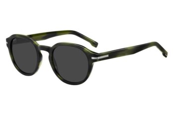 Ochelari de soare BOSS BOSS1721/S 6AK/IR Rotunzi Verzi