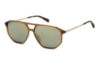 Ochelari de soare Fossil FOS2149/S FL4/K1 Dreptunghiulari Maro