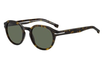 Ochelari de soare BOSS BOSS1721/S 086/QT Rotunzi Havana