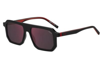 Ochelari de soare HUGO HG1312/S 807/AO Flat Top Negri