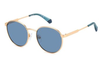 Ochelari de soare Polaroid Junior PLD8039/S LFH/C3 Polarized Rotunzi Aurii