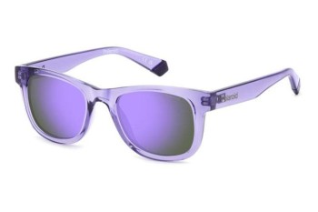 Ochelari de soare Polaroid Junior PLD8009/N/NEW 789/MF Polarized Pătrați Violeți