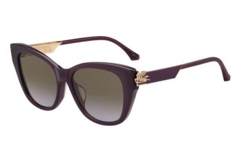 Ochelari de soare Etro ETRO0062/F/S B3V/67 Dreptunghiulari Violeți