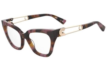 Ochelari Moschino MOS638 MFX Dreptunghiulari Havana