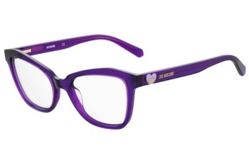 Ochelari Love Moschino MOL604 B3V Cat Eye Violeți