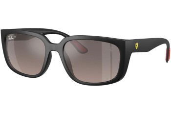 Ochelari de soare Ray-Ban RB4443M F6025J Polarized Pătrați Negri