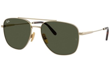 Ochelari de soare Ray-Ban RB8097 926531 Pilot Aurii