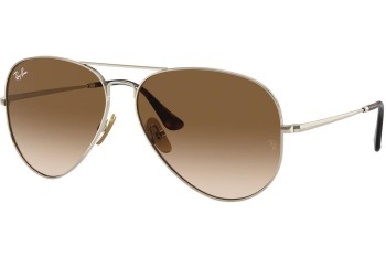 Ochelari de soare Ray-Ban RB8089 926551 Pilot Aurii