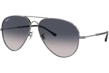 Ochelari de soare Ray-Ban RB3825 004/78 Polarized Pilot Gri