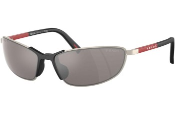 Ochelari de soare Prada Linea Rossa PS55ZS 18X80I Ovali Gri