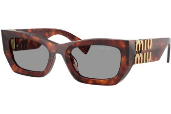 Ochelari de soare Miu Miu MU09WS 21C40O Dreptunghiulari Havana