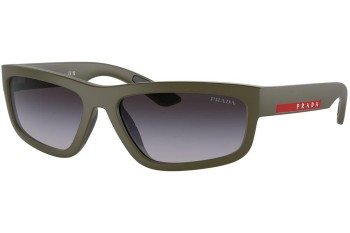 Ochelari de soare Prada Linea Rossa PS05ZS 15X09U Dreptunghiulari Verzi