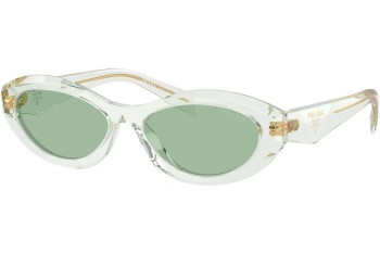 Ochelari de soare Prada PR26ZS 14R20E Ovali Cristal