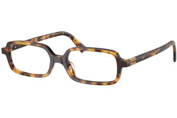 Ochelari de soare Miu Miu MU11ZSF 14L08N Dreptunghiulari Havana