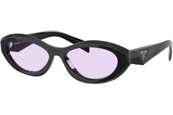 Ochelari de soare Prada PR26ZSF 16K40J Dreptunghiulari Negri