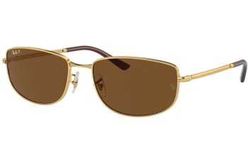 Ochelari de soare Ray-Ban RB3732 001/57 Polarized Specială Aurii