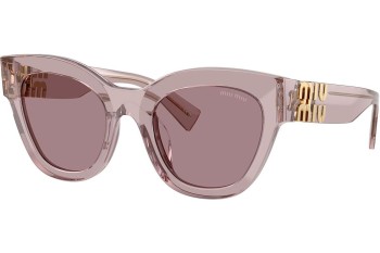 Ochelari de soare Miu Miu MU01YS 12W20I Cat Eye Violeți