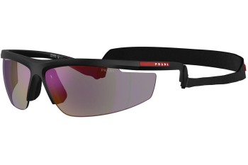 Ochelari de soare Prada Linea Rossa PSA02S 1BO10J Pătrați Negri