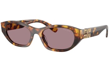 Ochelari de soare Miu Miu MUA03S 14L20I Dreptunghiulari Havana