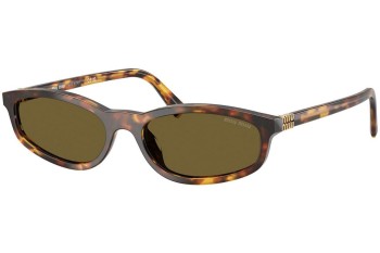 Ochelari de soare Miu Miu MUA06S 14L09Z Dreptunghiulari Havana