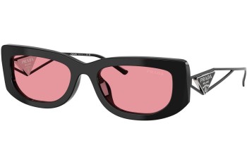 Ochelari de soare Prada PR14YS 1AB30L Dreptunghiulari Negri