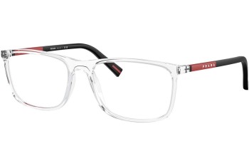 Ochelari Prada Linea Rossa PS03QV 2AZ1O1 Dreptunghiulari Cristal