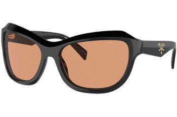 Ochelari de soare Prada PRA27SF 16K07V Cat Eye Negri