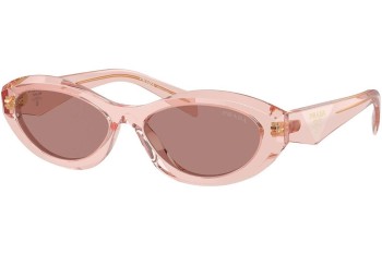 Ochelari de soare Prada PR26ZSF 19Q10D Dreptunghiulari Roz