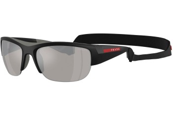 Ochelari de soare Prada Linea Rossa PSA01S 1BO05A Pătrați Negri