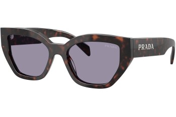 Ochelari de soare Prada PRA09S 17N03N Cat Eye Havana