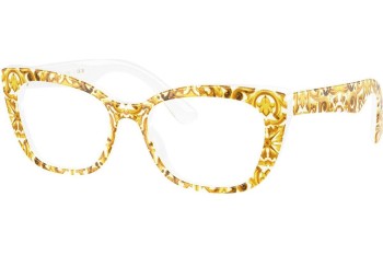 Ochelari Dolce & Gabbana DX3357 3434 Cat Eye Albi