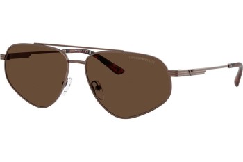 Ochelari de soare Emporio Armani EA2156 300673 Pilot Maro