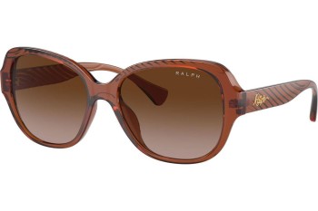 Ochelari de soare Ralph Lauren RA5316U 614913 Oversize Havana