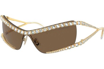 Ochelari de soare Swarovski SK7022 400473 Cat Eye Aurii