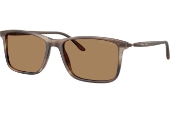 Ochelari de soare Giorgio Armani AR8218 6167M4 Pătrați Maro