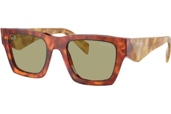 Ochelari de soare Prada PRA06S 11P60C Dreptunghiulari Havana