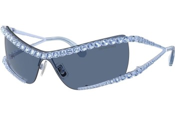 Ochelari de soare Swarovski SK7022 400555 Cat Eye Albaștri