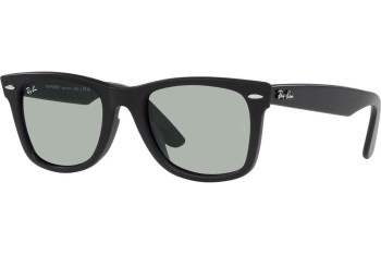 Ochelari de soare Ray-Ban Wayfarer RB2140F 601SR5 Pătrați Negri