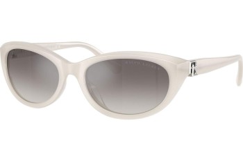 Ochelari de soare Ralph Lauren RL8226U 618208 Cat Eye Albi