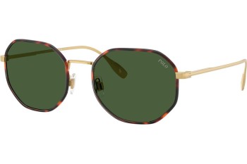 Ochelari de soare Polo Ralph Lauren PH3157 947771 Rotunzi Aurii