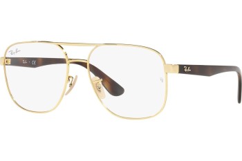 Ochelari Ray-Ban RX6476I 2500 Pătrați Aurii