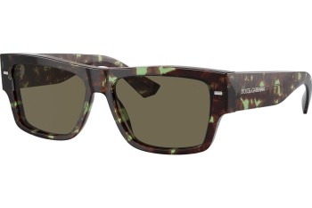 Ochelari de soare Dolce & Gabbana DG4451 3432/3 Dreptunghiulari Havana