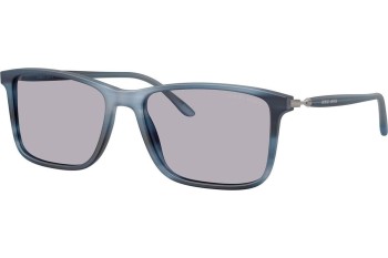 Ochelari de soare Giorgio Armani AR8218F 6165M3 Pătrați Albaștri