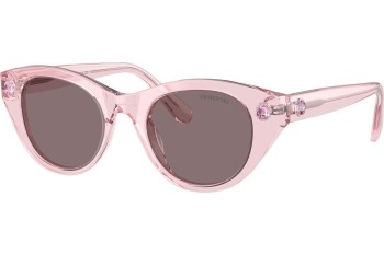 Ochelari de soare Swarovski SK6025 30017N Cat Eye Roz