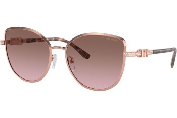 Ochelari de soare Michael Kors Catalonia MK1144B 110814 Cat Eye Aurii