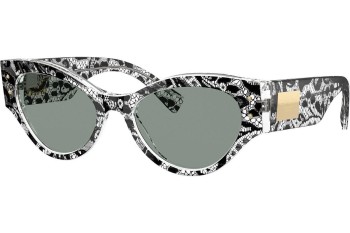 Ochelari de soare Dolce & Gabbana DG4480F 3287/1 Cat Eye Negri