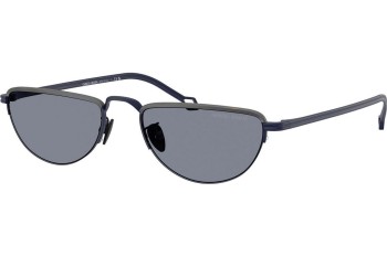 Ochelari de soare Giorgio Armani AR6166J 334219 Flat Top Albaștri