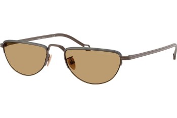 Ochelari de soare Giorgio Armani AR6166J 300673 Flat Top Maro